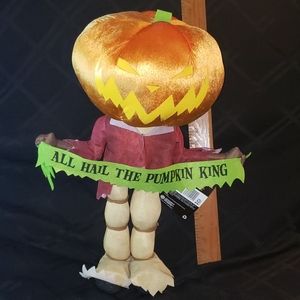 NBC PUMPKIN KING DOOR GREETER